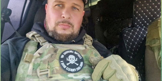 A well-known Russian military blogger, Vladlen Tatarsky, is seen in this undated social media picture obtained by Reuters on April 2, 2023.