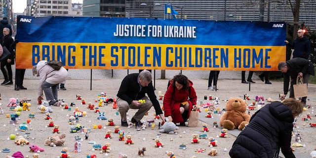 Ukrainian children deported to Russia