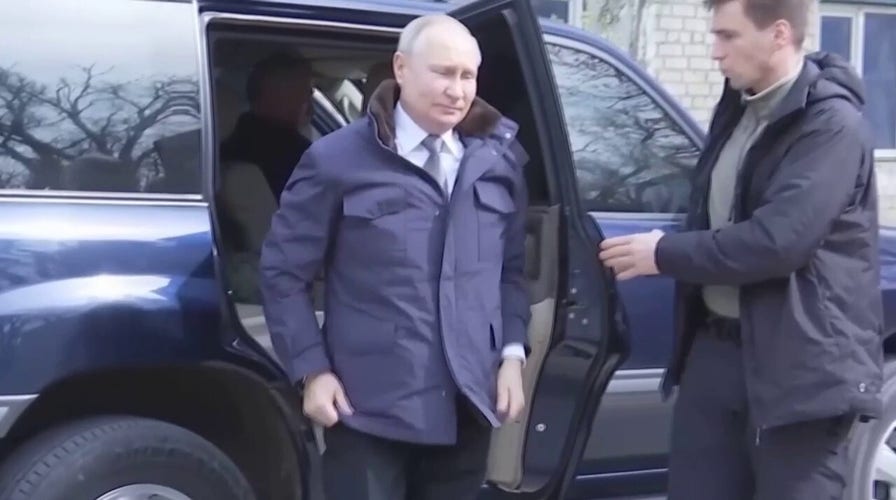 Putin visits Ukraine for meetings in Kherson, Luhansk