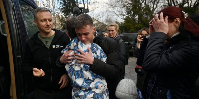 Ukrainian children returned