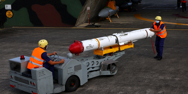 China has criticized the Harpoon missile deal, with a foreign ministry spokesman saying Tuesday that it undermines "China’s sovereignty and security interests."