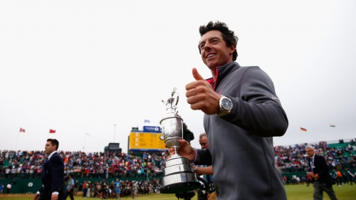 A two-stroke victory at Royal Liverpool saw McIlroy clinch the Open Championship in 2014.