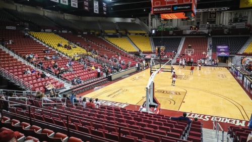 In February, the school announced that the men's basketball program was suspended for the remainder of the season over the hazing allegations within the team. 