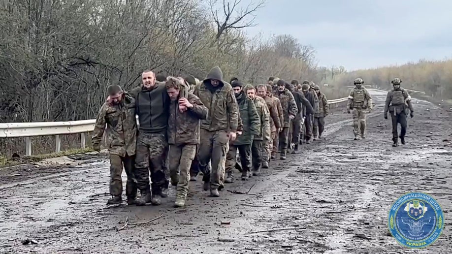 Ukrainian prisoners of war 