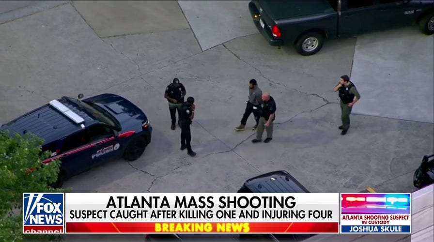 Atlanta shooting suspect in custody after 8-hour manhunt