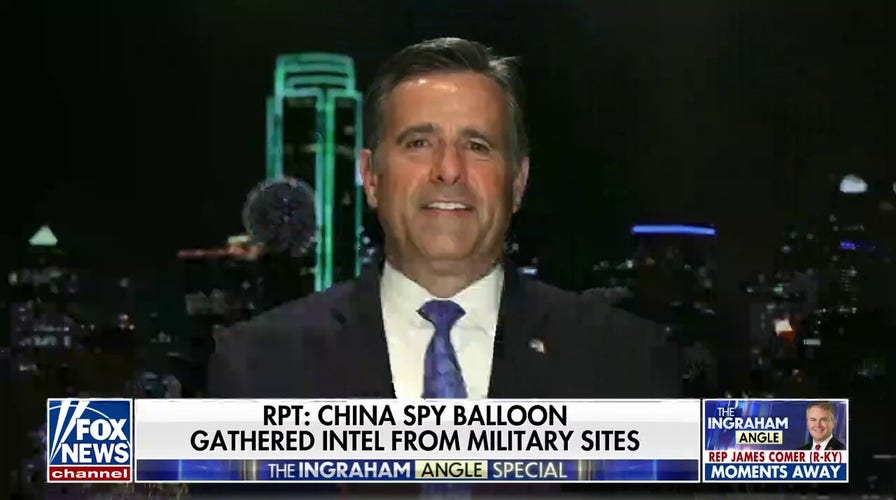 Biden's spy balloon blunder was a 'catastrophic' security failure: John Ratcliffe