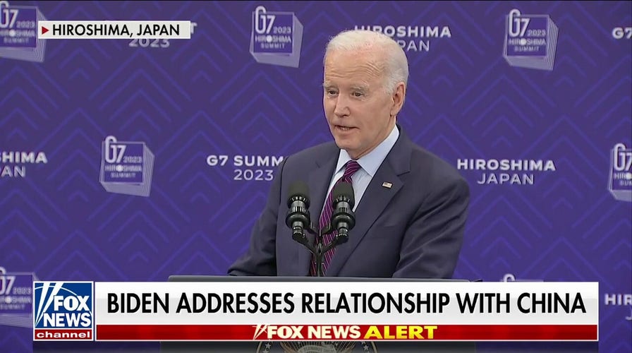 Biden addresses US-China relations during G-7 Summit press briefing
