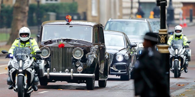 UK police escorting Sophie