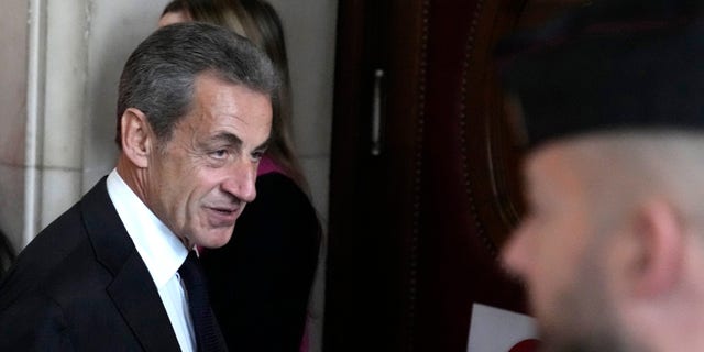 Nicholas Sarkozy in court