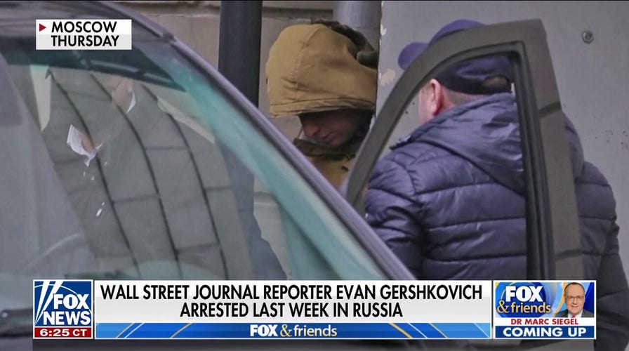 Wall Street Journal reporter jailed in Russia over espionage allegations