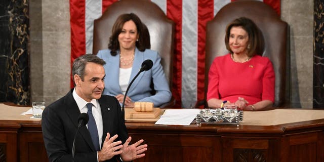 Greek Prime Minister Kyriakos Mitsotakis