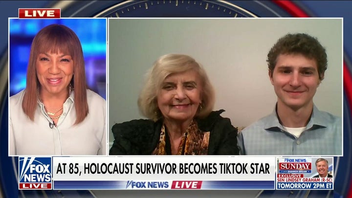 Holocaust survivor uses TikTok to share her story