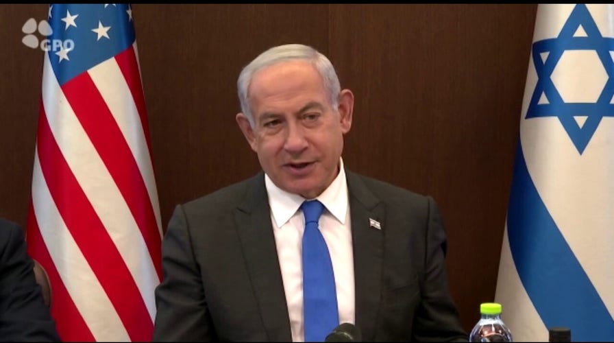 Israel Prime Minister Benjamin Netanyahu meets with members of Congress