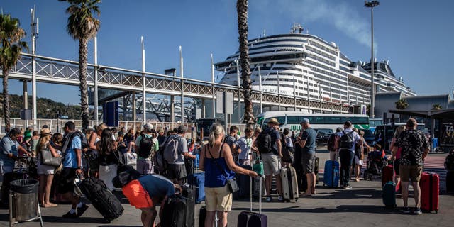 Barcelona port