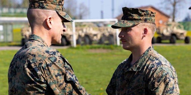 Marines receive award