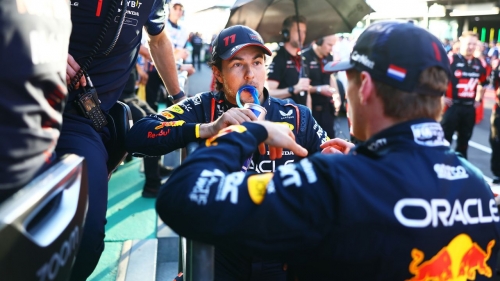 Sergio Pérez and Max Verstappen are the two front runners for the championship.