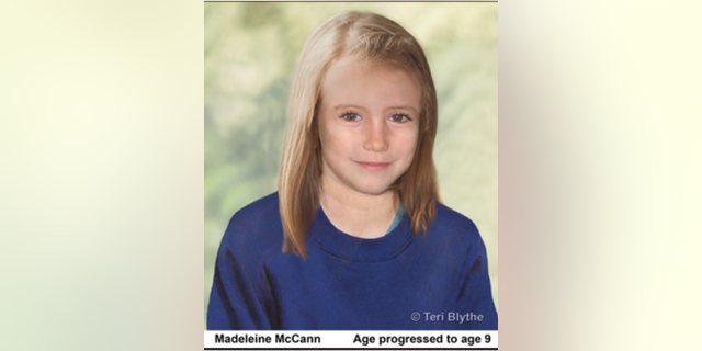 Madeleine McCann age progression photo