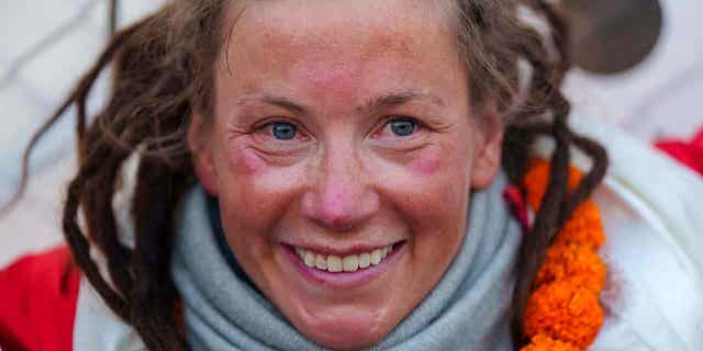 Norwegian climber Kristin Harila