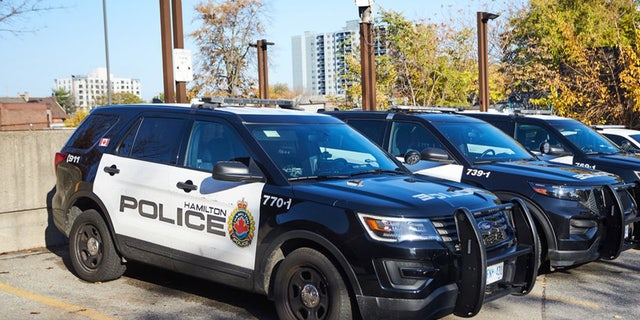 Hamilton Police vehicle