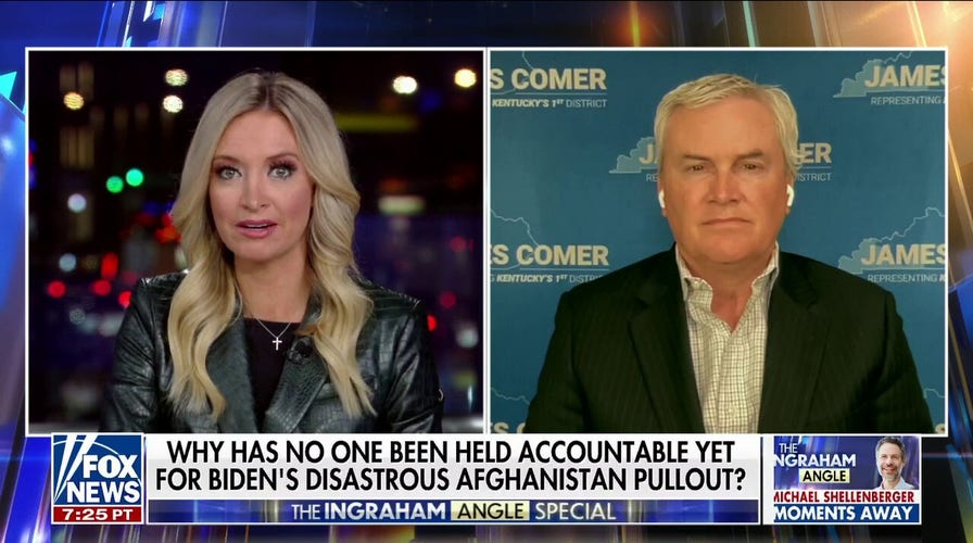 Comer pledges to hold Biden accountable for 'disastrous' Afghanistan withdrawal