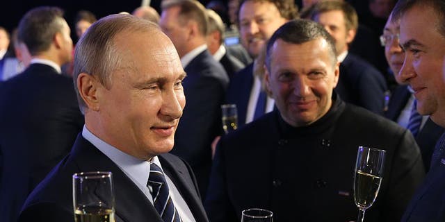 Putin and Solovyov in Sochi