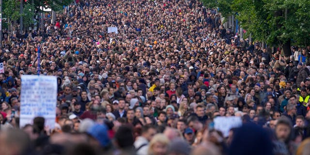 Belgrade march