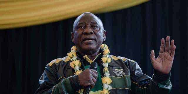 South African President Cyril Ramaphosa 