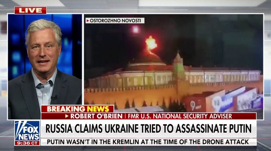 Russian claims that Ukraine tried to assassinate Putin a ‘false flag operation’: Robert O’Brien