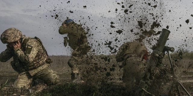 Ukrainian troops Bakhmut