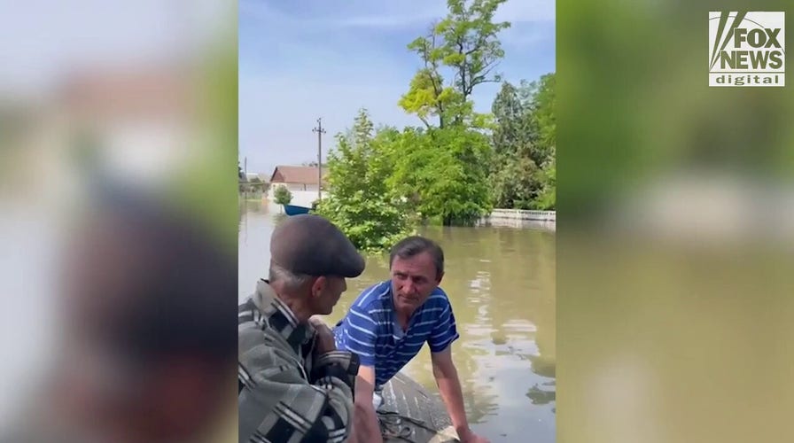Thousands of landmines are floating in Kherson following the collapse of the dam.