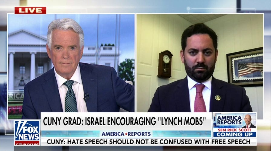 Rep. Mike Lawler pushes to defund universities promoting antisemitism after CUNY speech