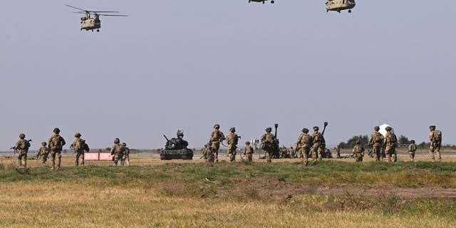 NATO air drills