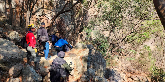 Search team in Mexico