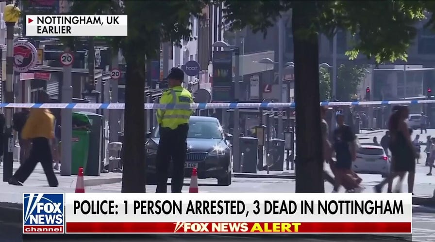 British police arrest suspect after 3 people found dead in Nottingham 