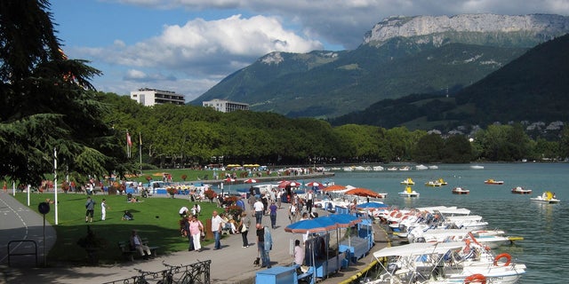 French Alps town of Annecy