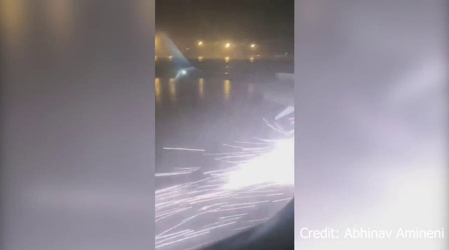 Alaska Airlines flight makes hard landing at John Wayne Airport in CA