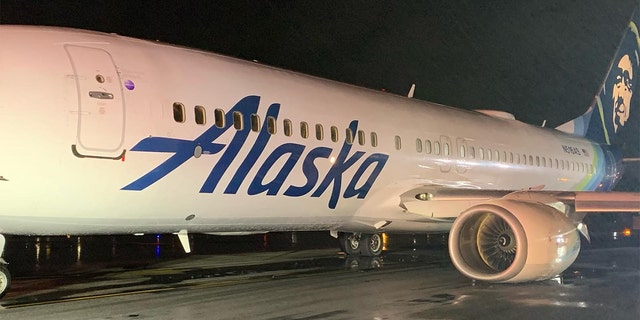 Alaska Airlines Flight grounded on tarmac