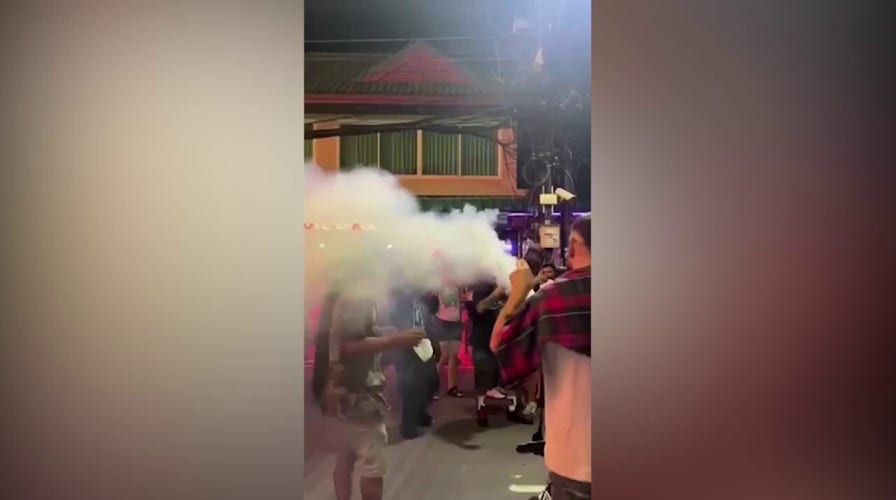 American tourist in Thailand forced to apologize after blowing cannabis smoke on busy street