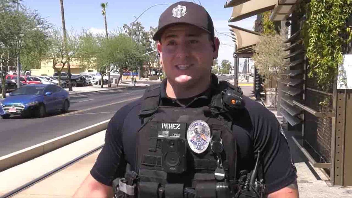 Mesa Police Officer Shaquille Perez