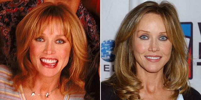 Tanya Roberts then and now split