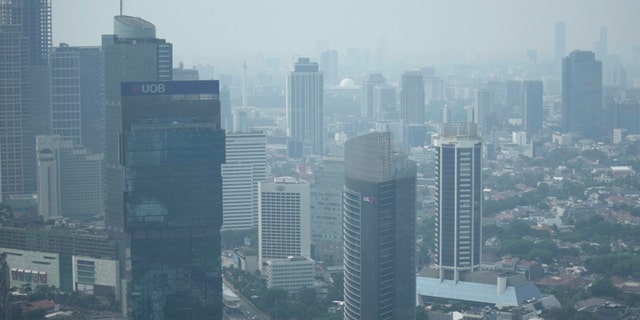 Main business district in Jakarta