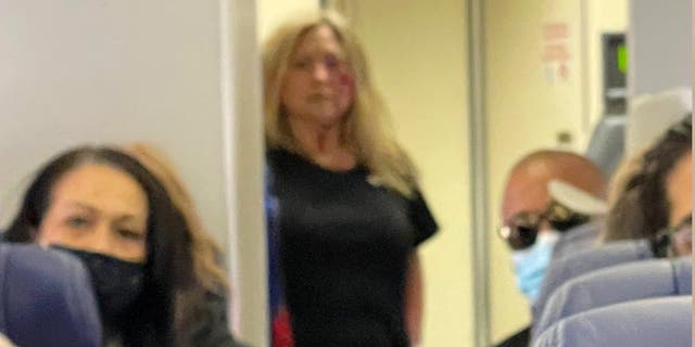 Southwest flight attendant attacked