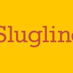 Slugline 2 logo on a yellow background