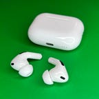 airpods-pro-2-green-background-2