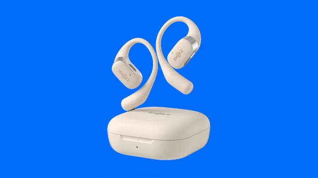 The Shokz OpenFit are Shokz first true-wireless earbuds