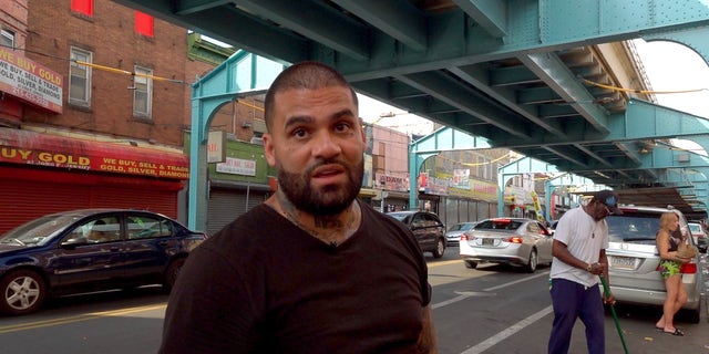 A recovering heroin addict tours Philadelphia's open-air drug market to talk about the business and residential impact