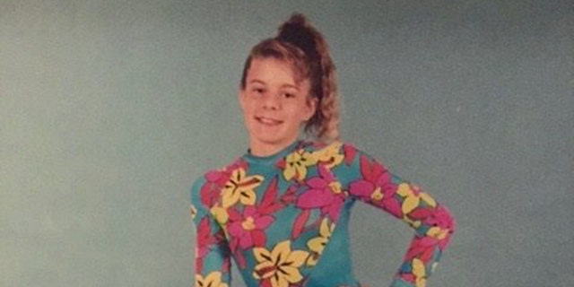 A young Christie Wilson in a floral top