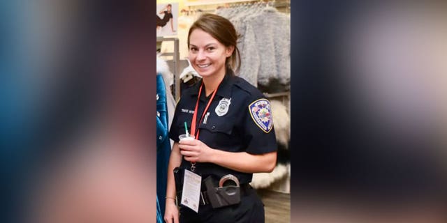 Karli Davis, police officer in uniform