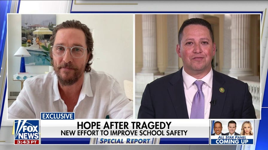 How Matthew McConaughey and a GOP lawmaker are helping schools after Uvalde shooting