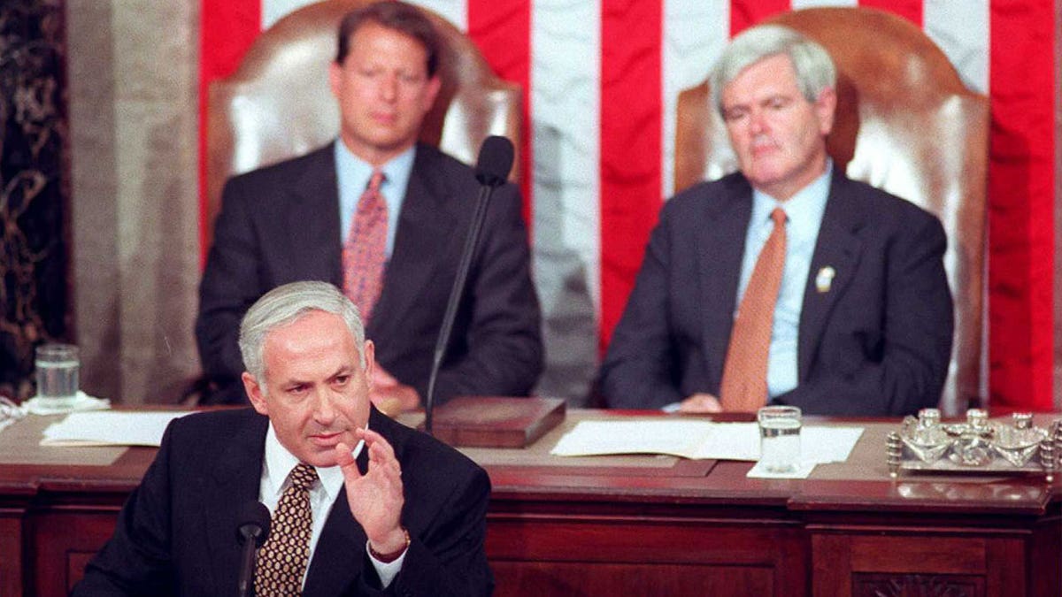 Benjamin Netanyahu joint session of Congress 1996